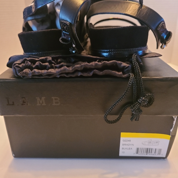 NIB L.A.M.B Bradyn Gladiator Slingback Sandal - Picture 6 of 10